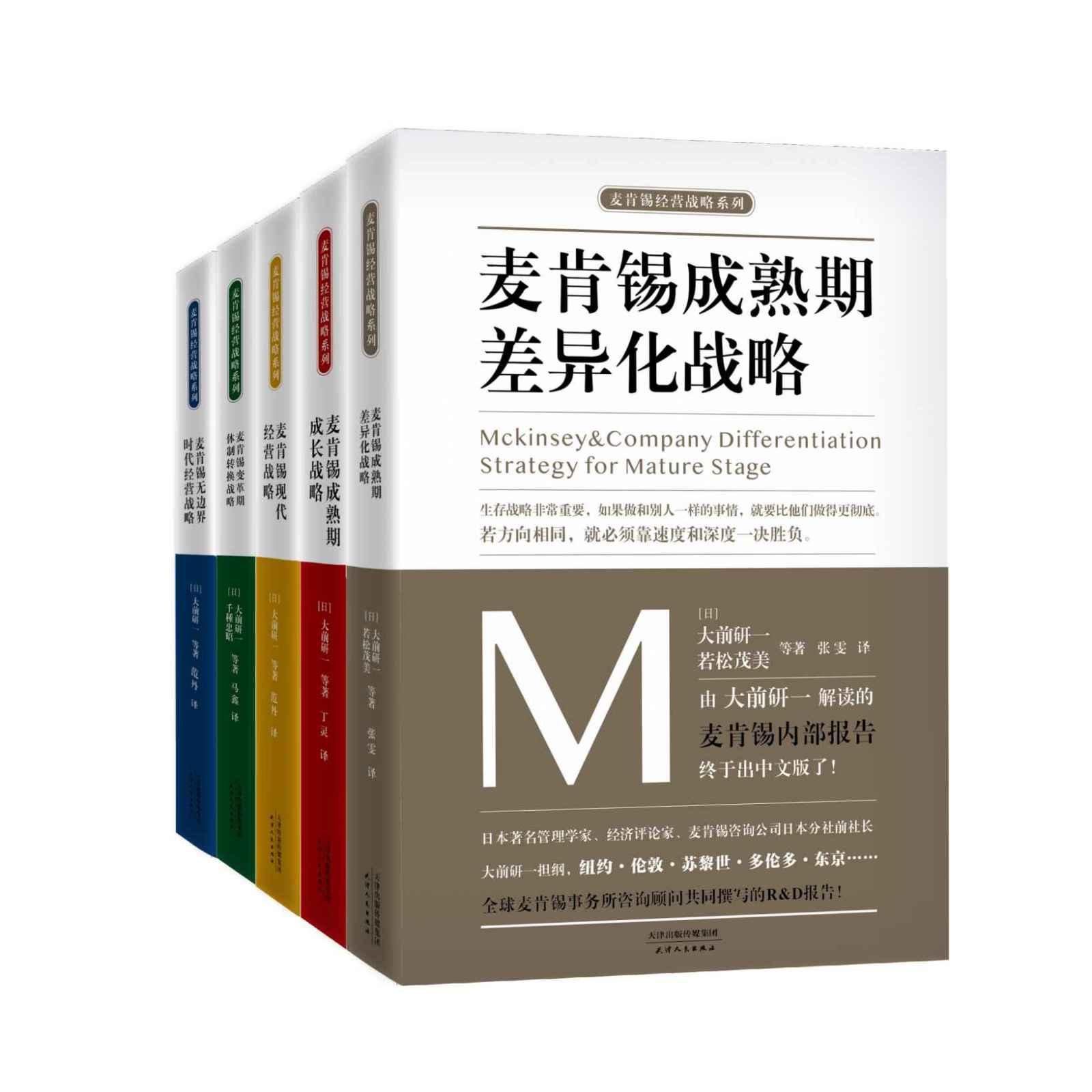 麦肯锡企业管理战略合集（套装共5册）